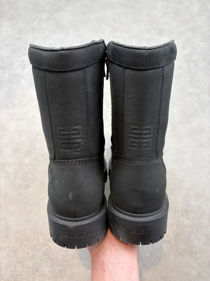 FW2024 Givenchy Storm High Black Boots FfEJtVM 6