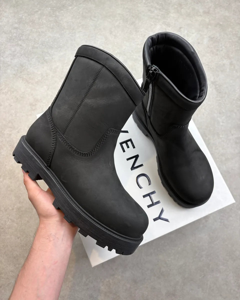 FW2024 Givenchy Storm High Black Boots UfDveci 0