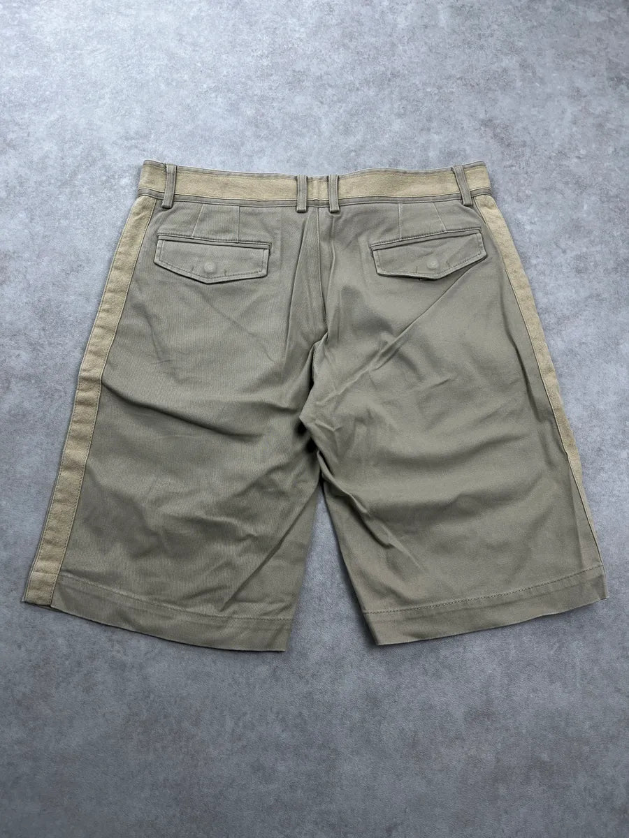 SS2003 Dolce & Gabbana Beige Belted Waist Shorts gAHadyPV 4