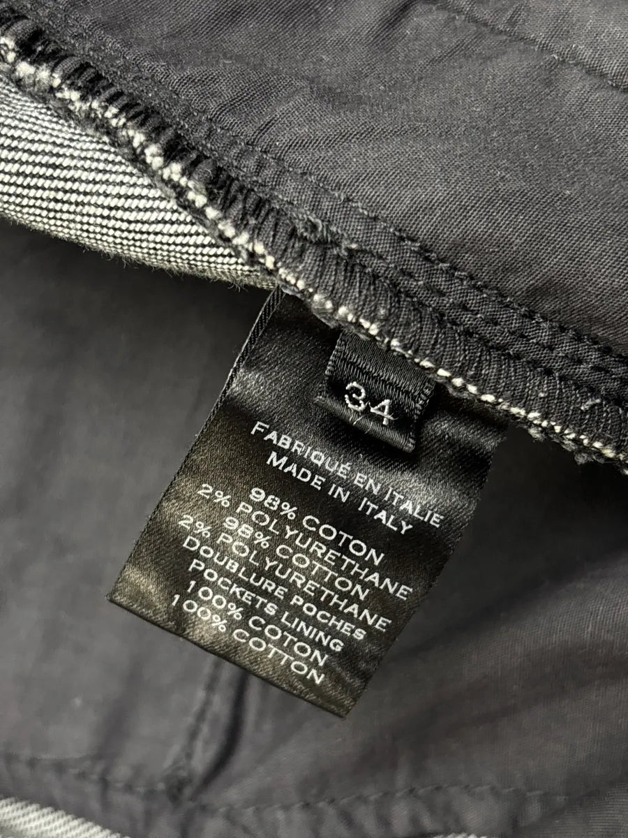 AW2016 Balmain Black Denim Biker Zip-Pocket Jeans gBZrGMdu 11