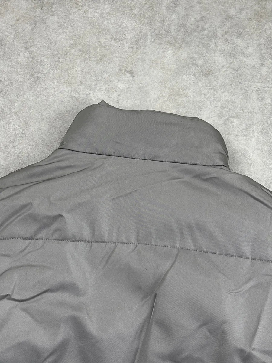 AW1998 Gucci Grey Nylon Down Padded Bomber Jacket by Tom Ford gFFnCwAW 8