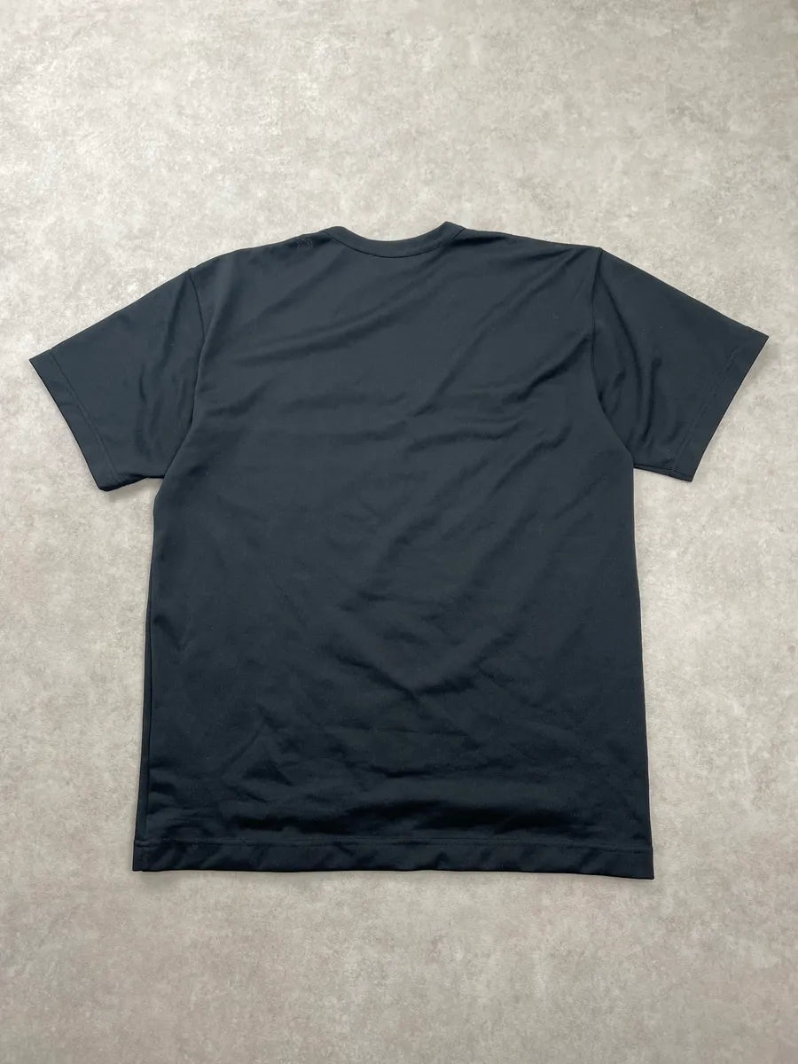 AW2015 Comme des Garçons Homme Deux Black Mesh Cross Panel T-Shirt gHBYaBjT 4