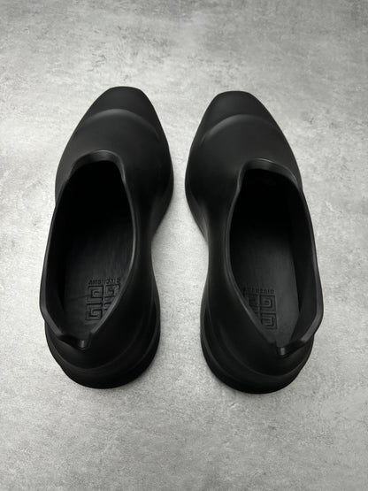 GIvenchy Mallow Monumental Black Rubber Sneakers (45) - 9