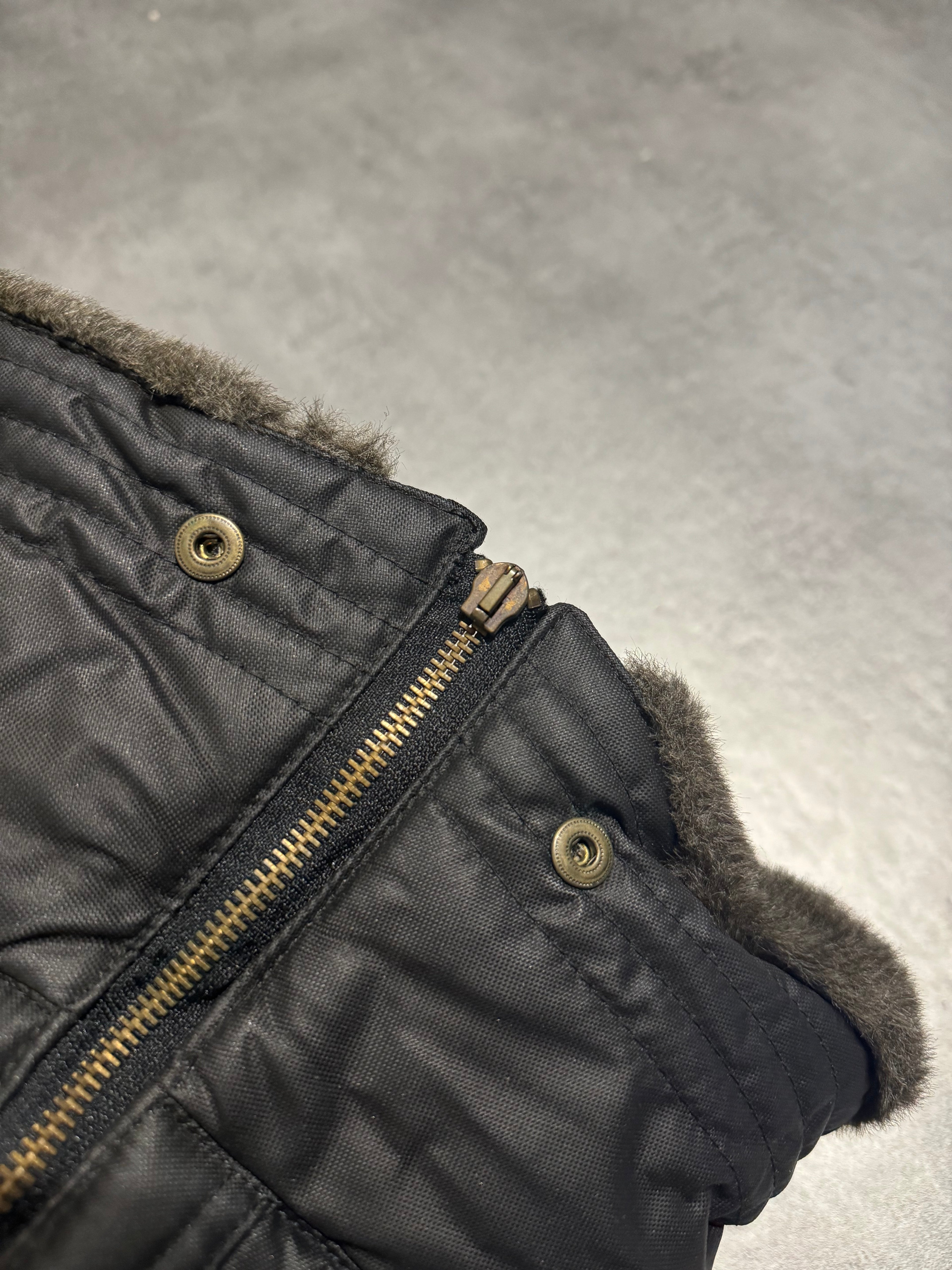 1990s Emporio Armani M1 Type Aviator Bomber Jacket (L) - 9