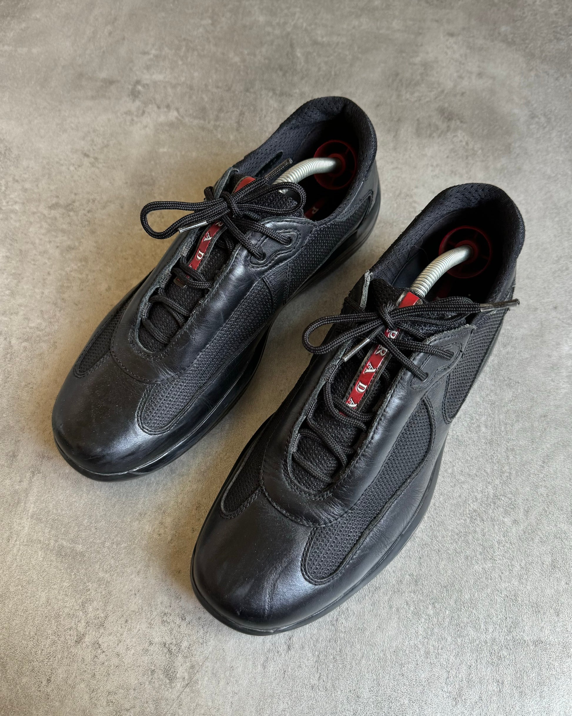 Prada America's Cup Black Leather (41) - 9