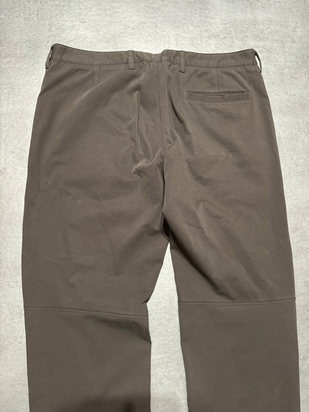 2000s Prada Tactical Linea Rossa Brown Pants (L) - 3