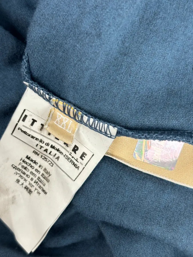 SS2011 Galliano Blue Newspaper Magazine Polo pfpYfcN 8