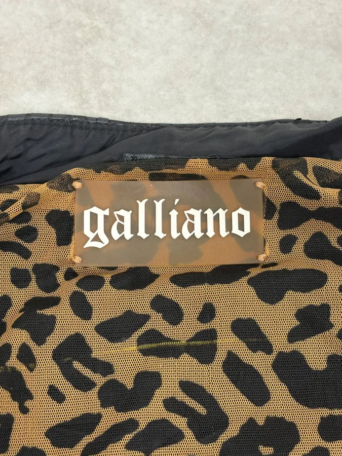 2010s Galliano Light Black Windbreaker Jacket JhxXRWG 11