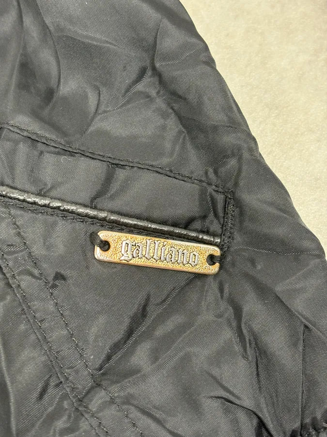 2010s Galliano Light Black Windbreaker Jacket JhxXRWG 10