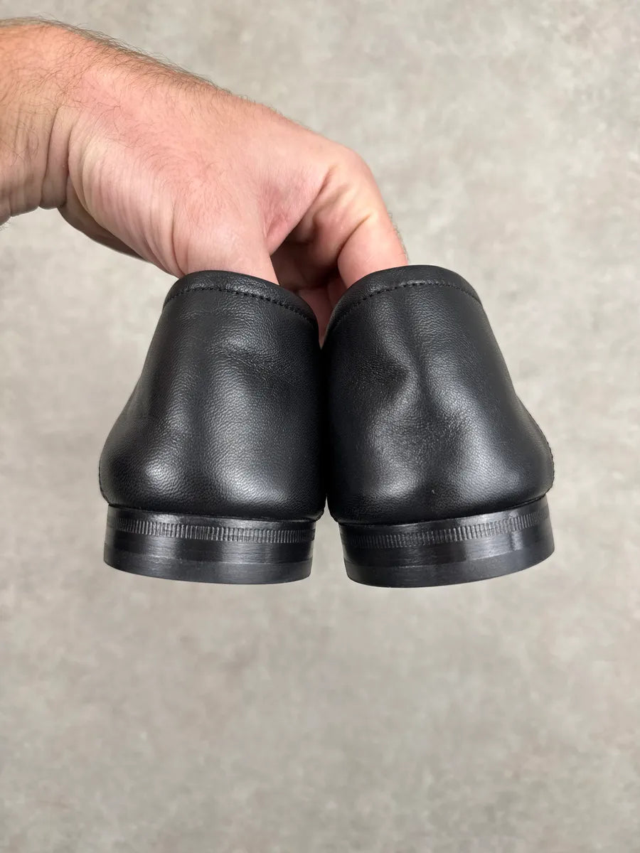 Gucci Black Leather Horsebit Jordaan Loafer Shoes geulYtHT 6