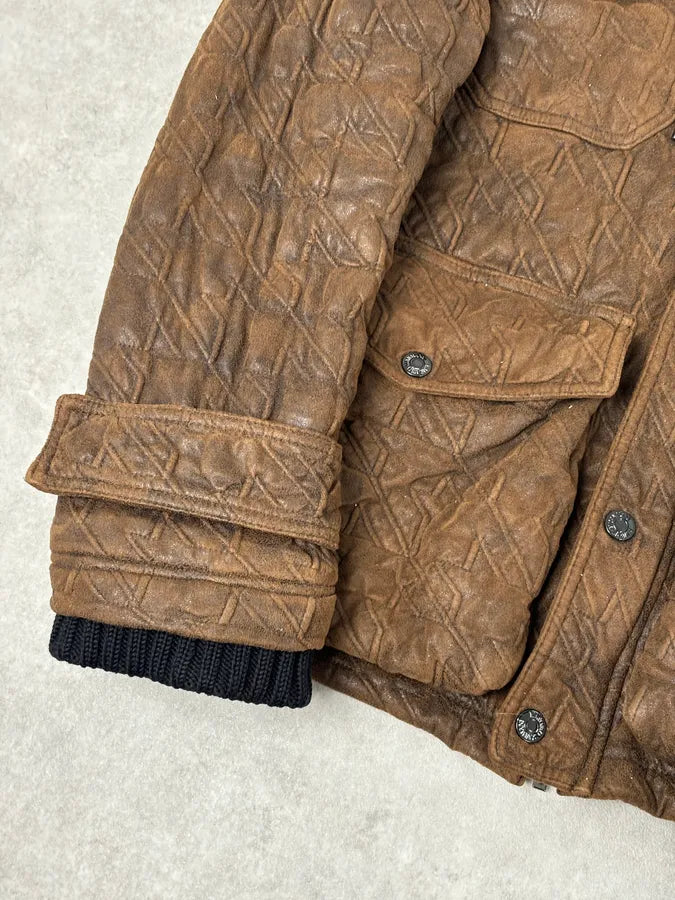 AW2009 Emporio Armani Utility Cargo Brown Military Jacket lFpZKmU 8