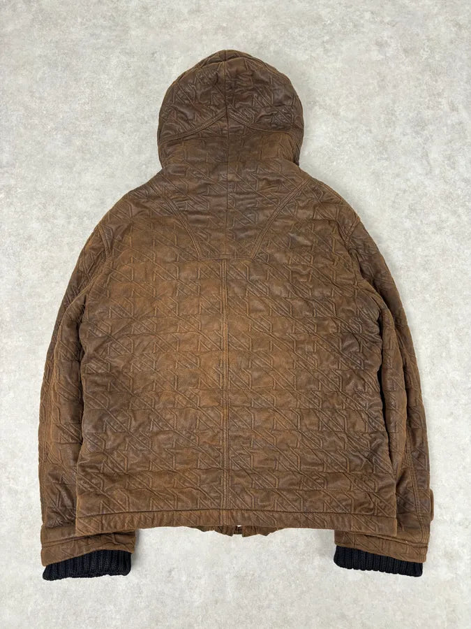 AW2009 Emporio Armani Utility Cargo Brown Military Jacket lFpZKmU 5
