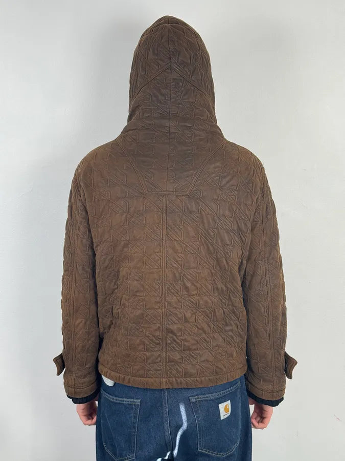 AW2009 Emporio Armani Utility Cargo Brown Military Jacket lFpZKmU 3