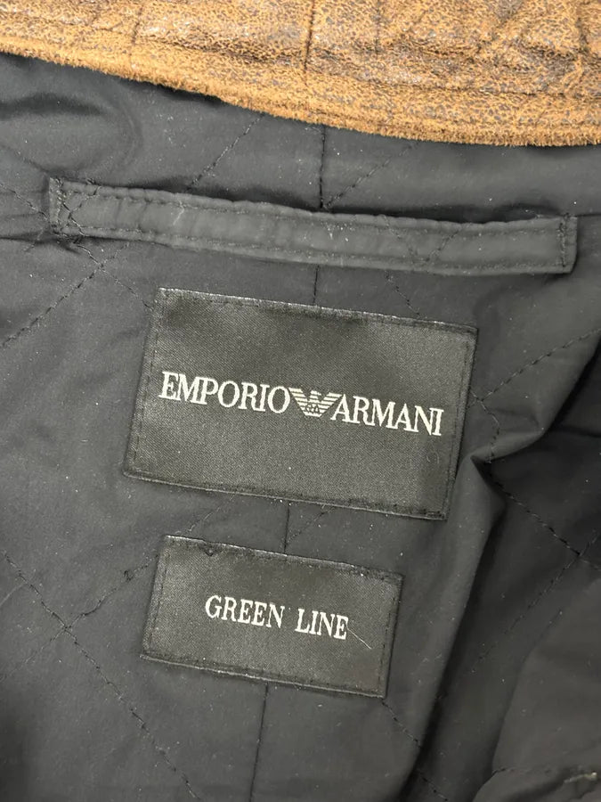 AW2009 Emporio Armani Utility Cargo Brown Military Jacket lFpZKmU 11