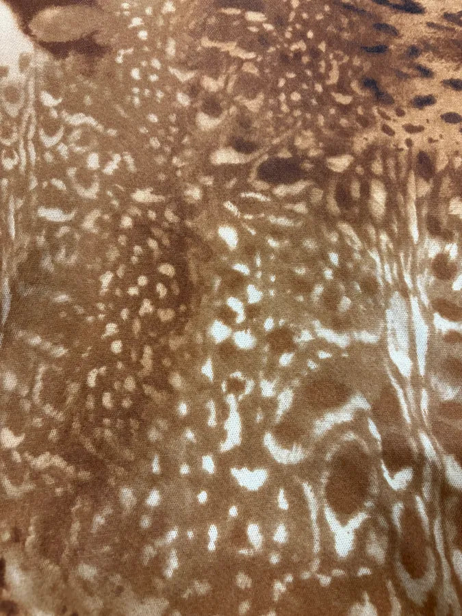 Gianfranco Ferré Animal Print V-Neck T-Shirt SecFNCH 4