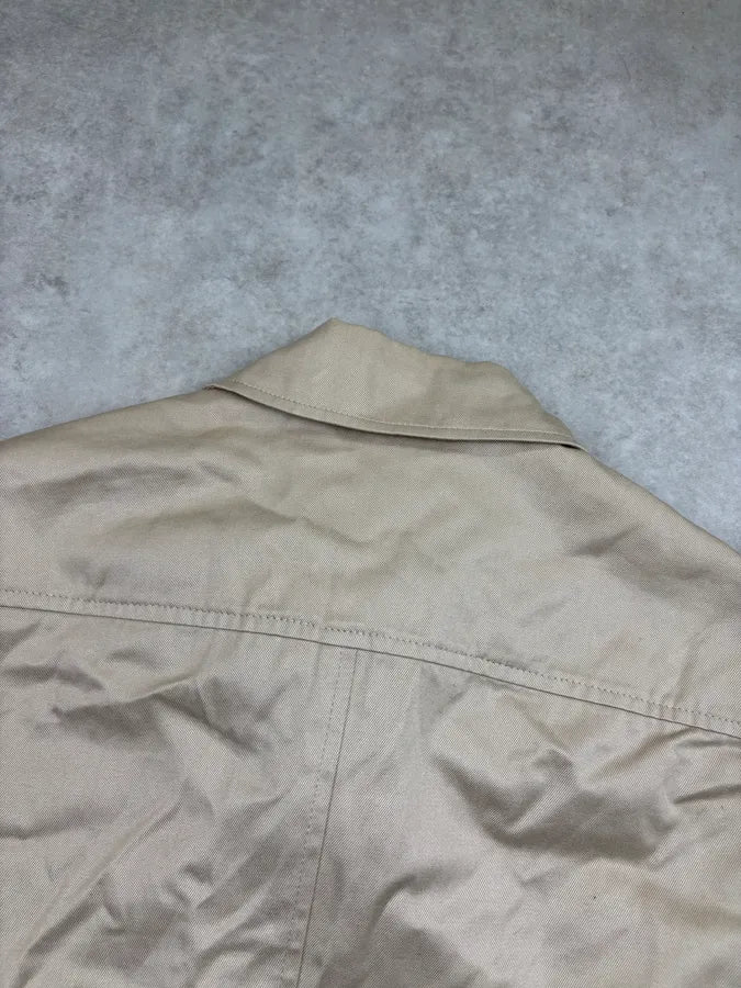 2000s Gianfranco Ferré Beige Lace-Up Light Jacket cLQaRuk 6