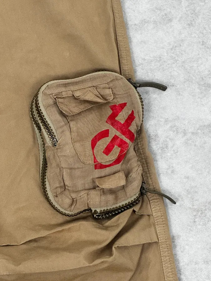 Gianfranco Ferré Beige Multi-Pockets Cargo Pants OxnSSIM 8