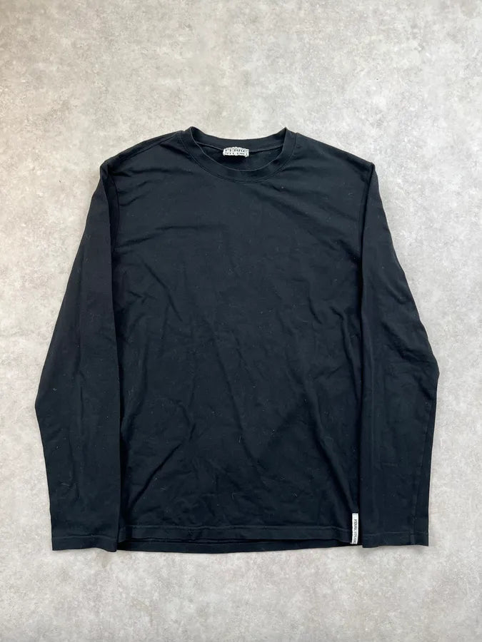 Gianfranco Ferré Black Minimalist Longsleeve NEDhXMb 0