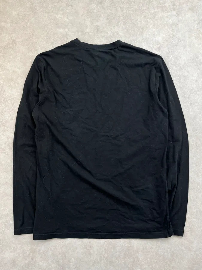 Gianfranco Ferré Black Minimalist Longsleeve NEDhXMb 4