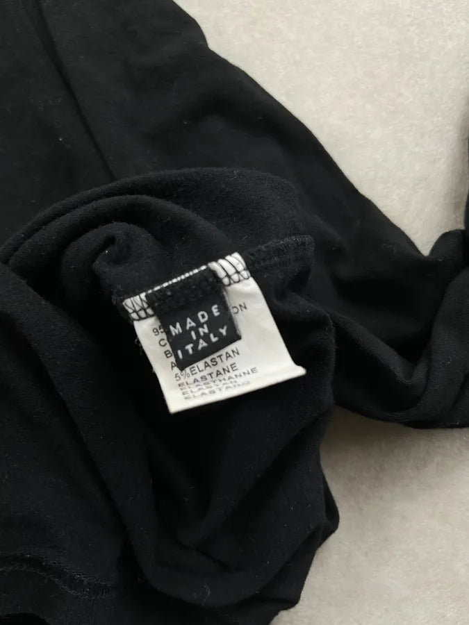 Gianfranco Ferré Black Minimalist Longsleeve NEDhXMb 9