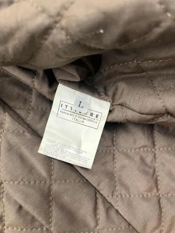 2000s Gianfranco Ferré Brown Leather Buttoned Leather Jacket XKfeFvJ 12