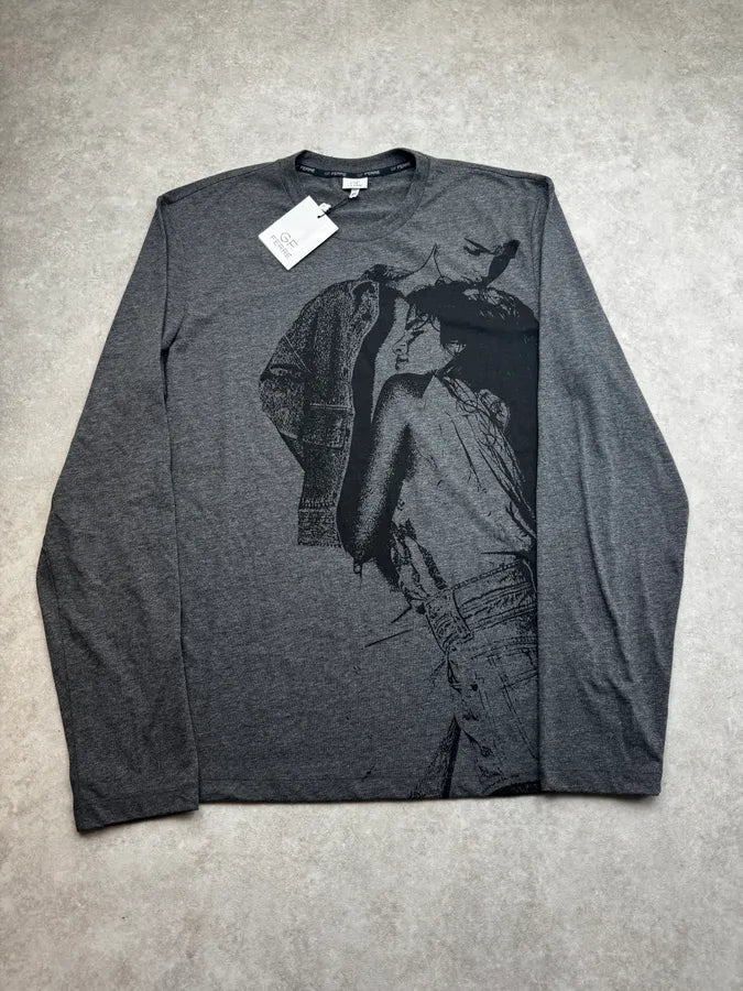 Gianfranco Ferré Grey Hug Duo Longsleeve T-Shirt xeBpRCc 0
