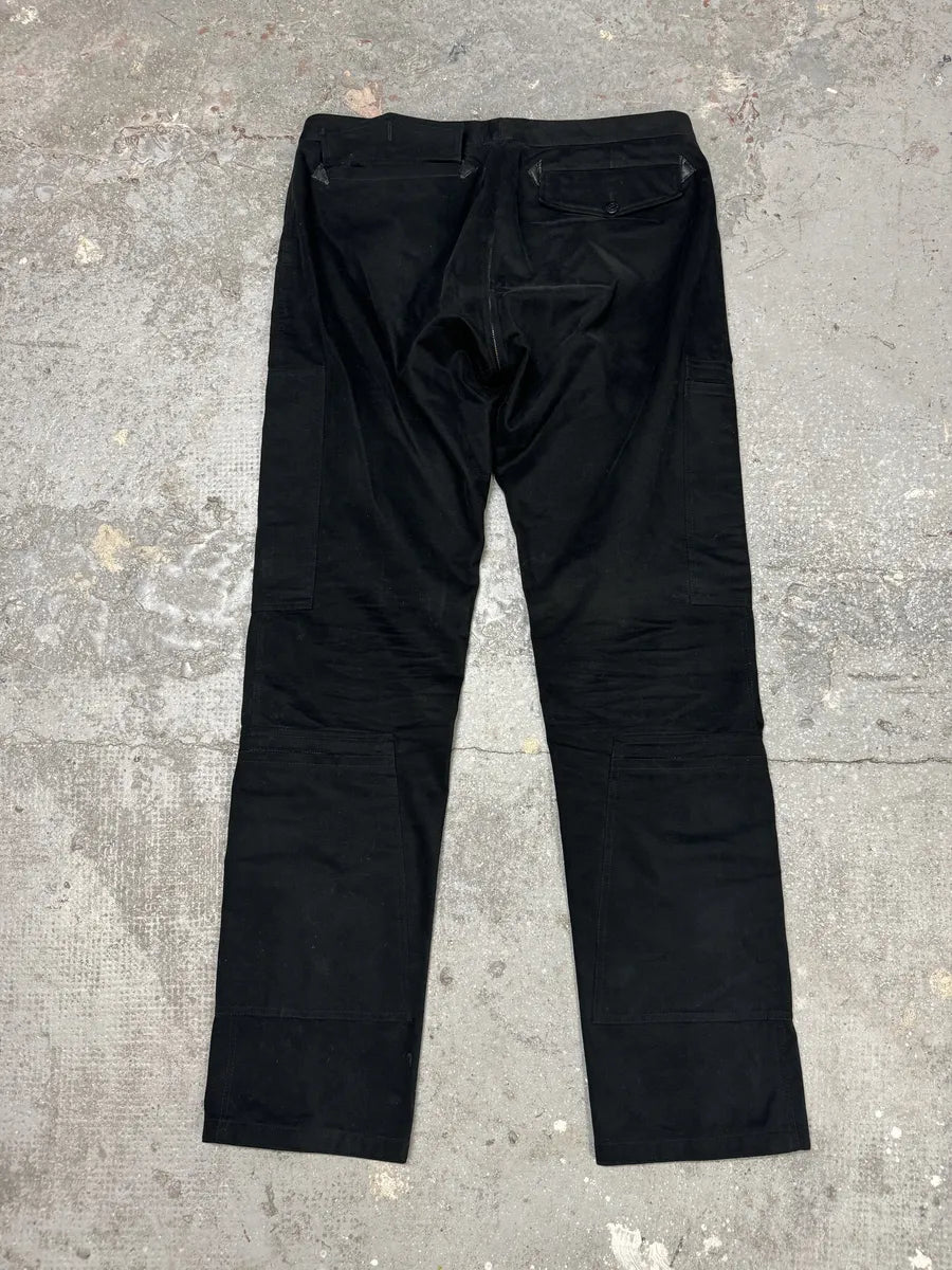 Gianni Versace Black Multi Zips Cargo Pants (L) 1
