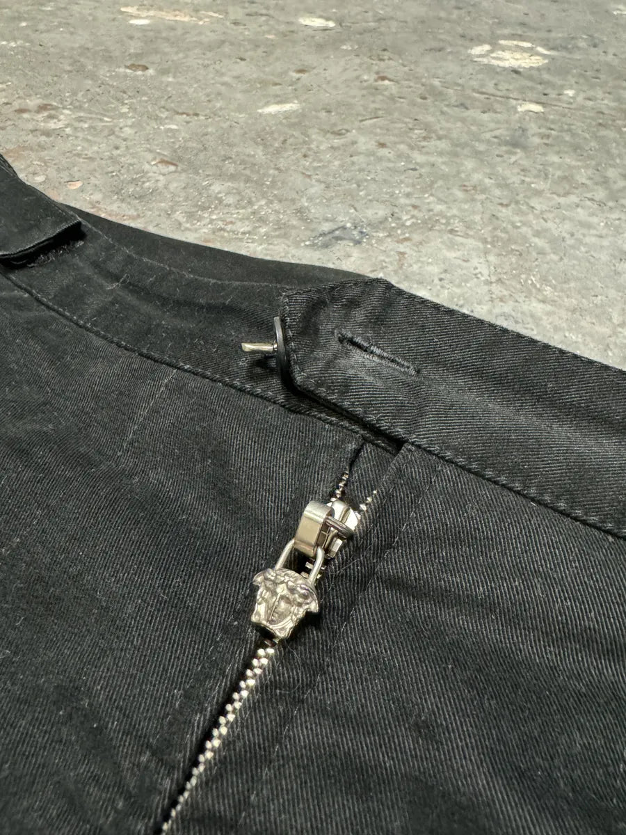 Gianni Versace Black Multi Zips Cargo Pants (L) 4