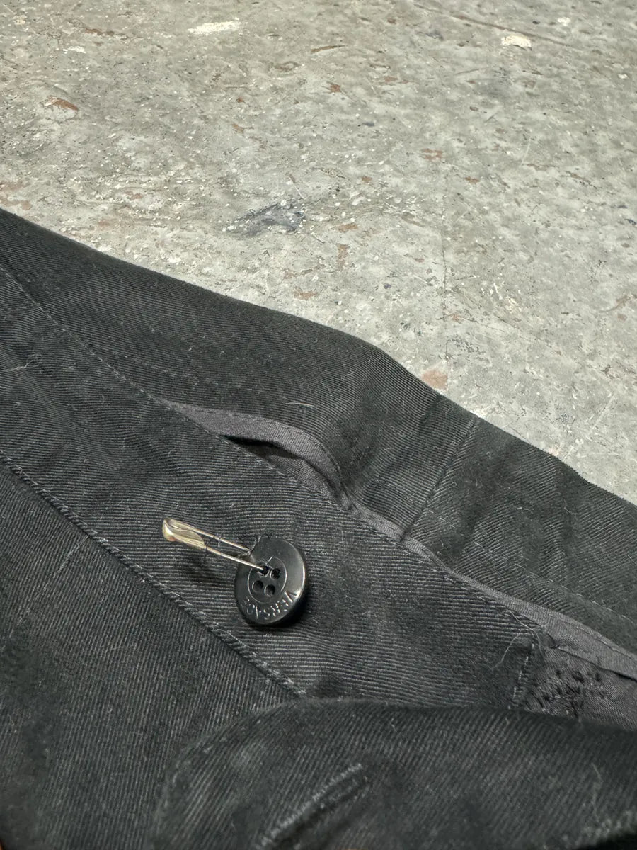 Gianni Versace Black Multi Zips Cargo Pants (L) 5