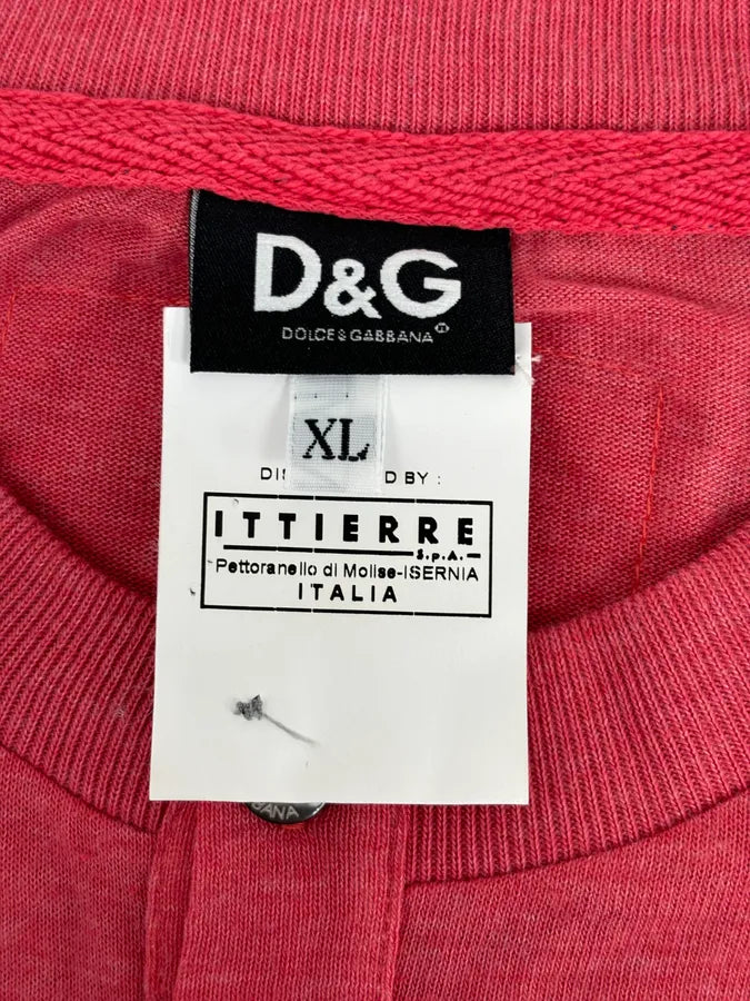 SS2006 Dolce & Gabbana “High Spirits 75” Graphic Henley Shirt QwmtxyB 7