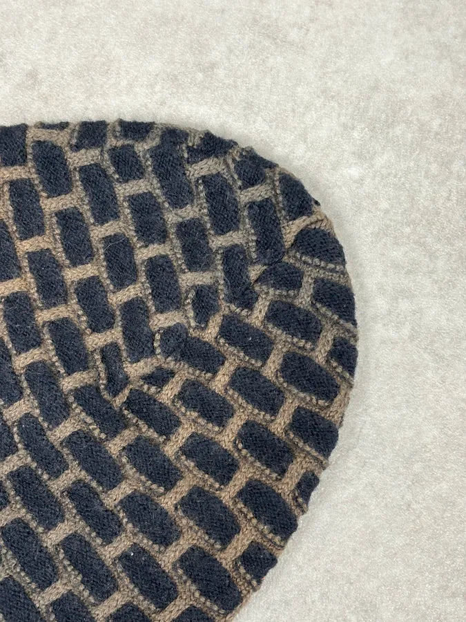 1980s Giorgio Armani Black Contemporary Beanie  yBTeQeH 5
