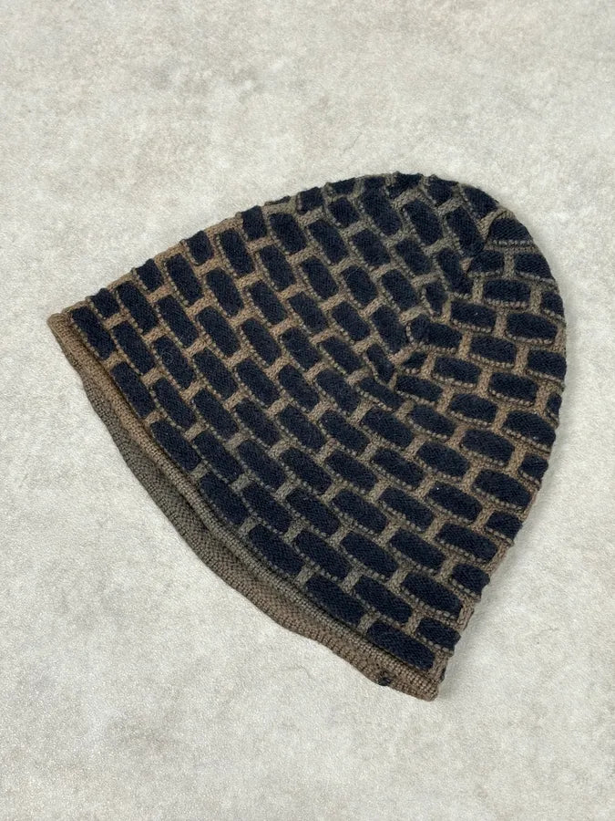 1980s Giorgio Armani Black Contemporary Beanie  yBTeQeH 3