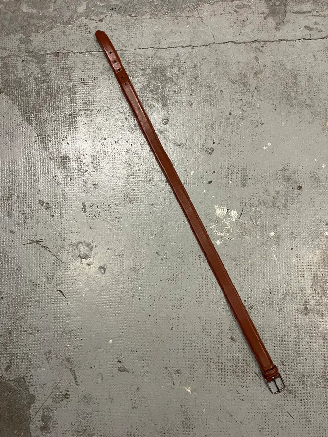 Giorgio Armani Brown Premium Leather Belt hyfIyXs 6