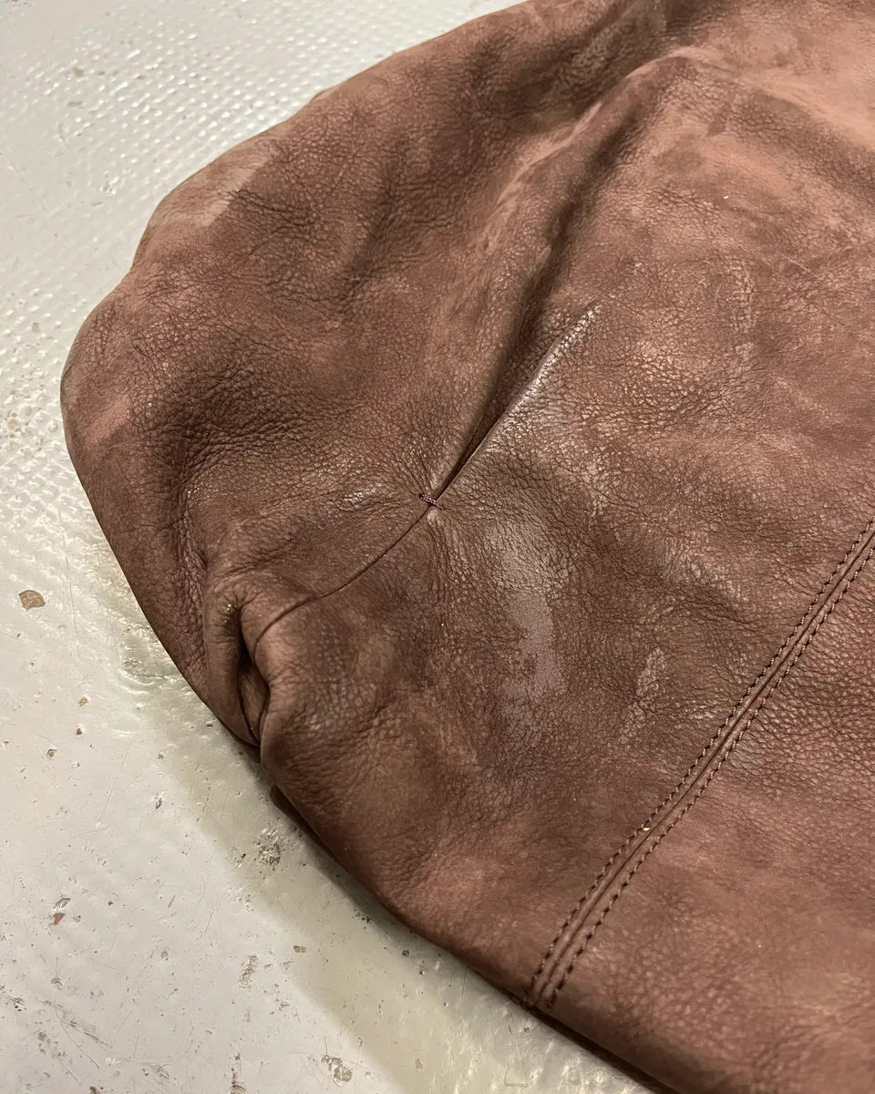 Giorgio Armani Brown Suede Hobo Bag AnCdsBI 6