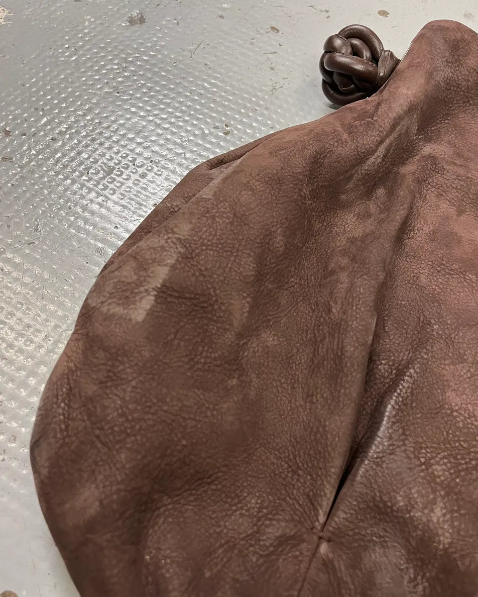 Giorgio Armani Brown Suede Hobo Bag AnCdsBI 7