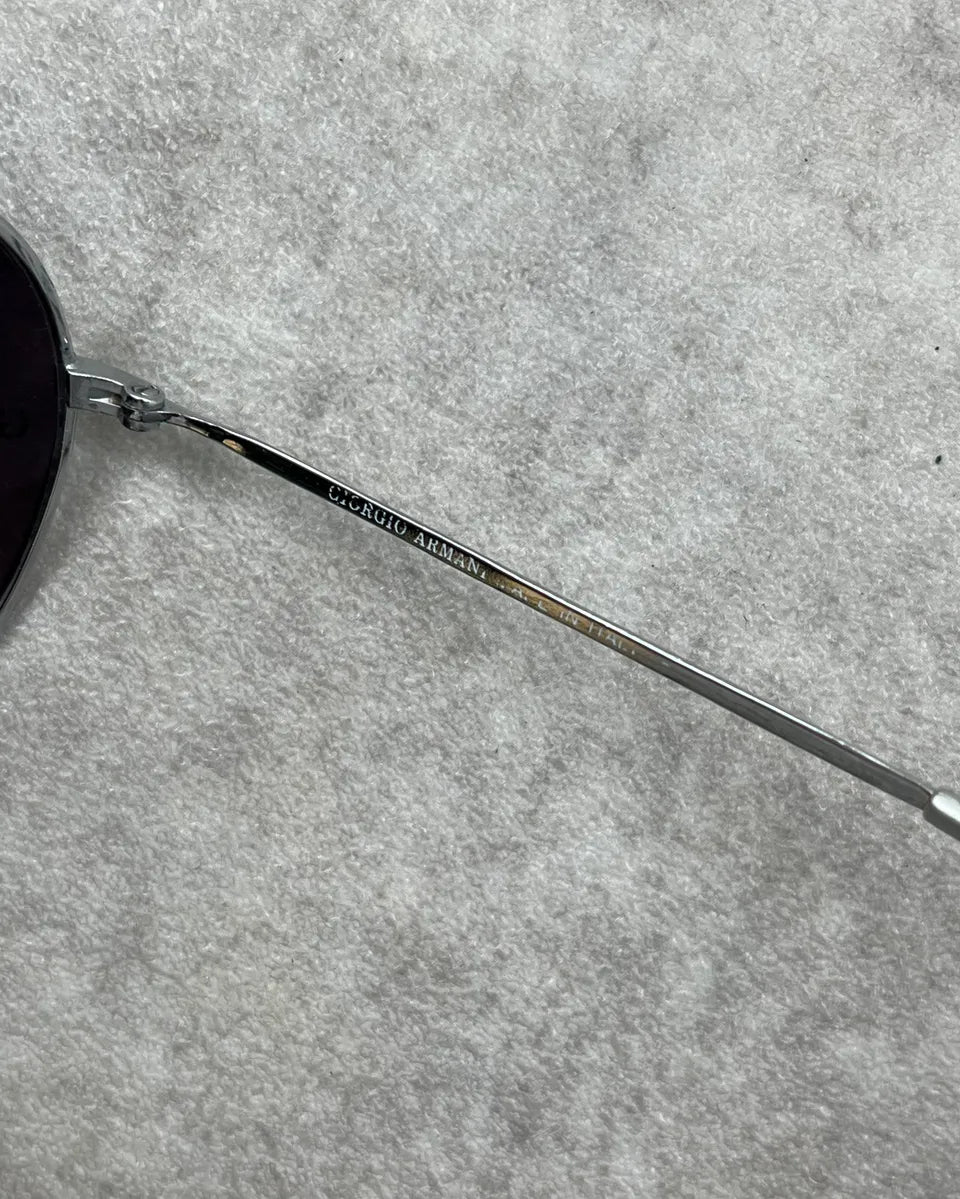 Giorgio Armani Burgundy Fade Metal Sunglasses bhymMPv 9