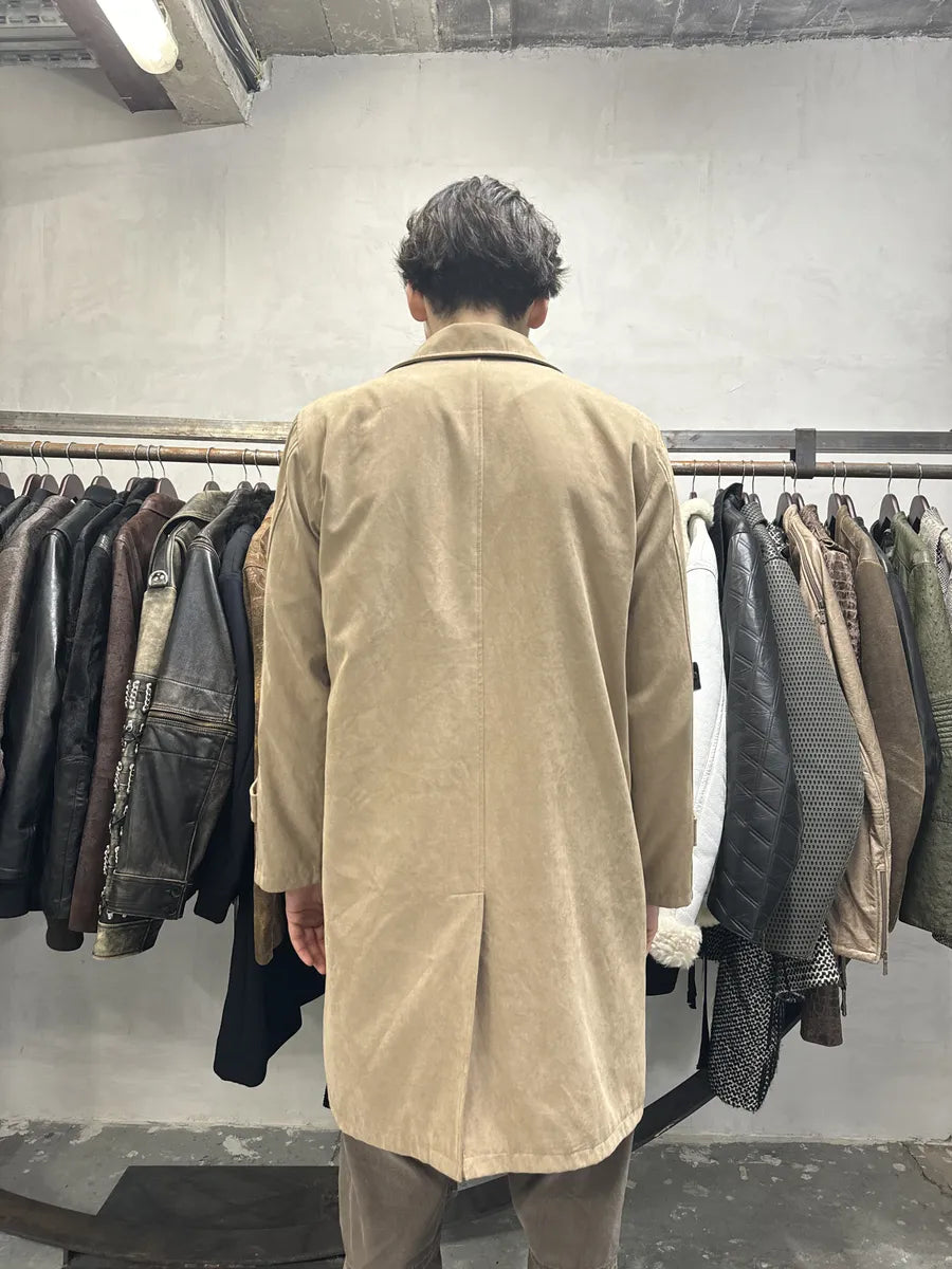 Giorgio Armani Long Beige Alpaga Jacket wHLDgTV 2