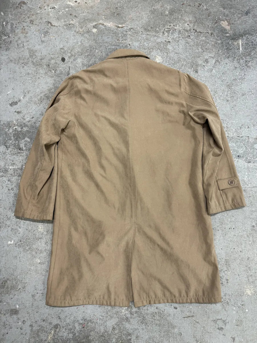 Giorgio Armani Long Beige Alpaga Jacket wHLDgTV 4