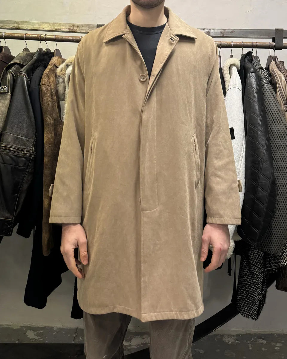 Giorgio Armani Long Beige Alpaga Jacket wHLDgTV 1