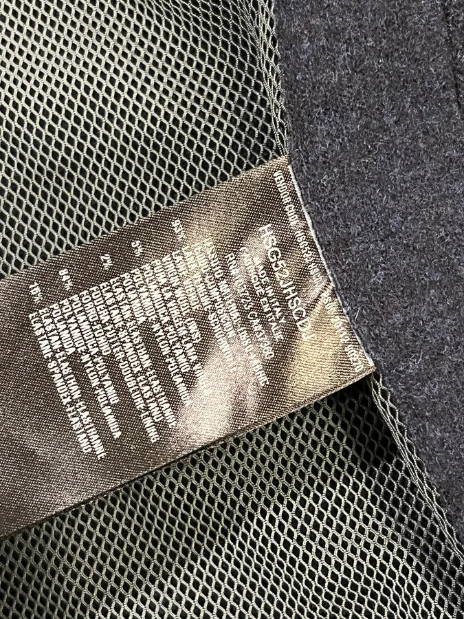 AW2011 Giorgio Armani Navy Wool Asymmetrical Wrap Jacket VaxqFNR 9