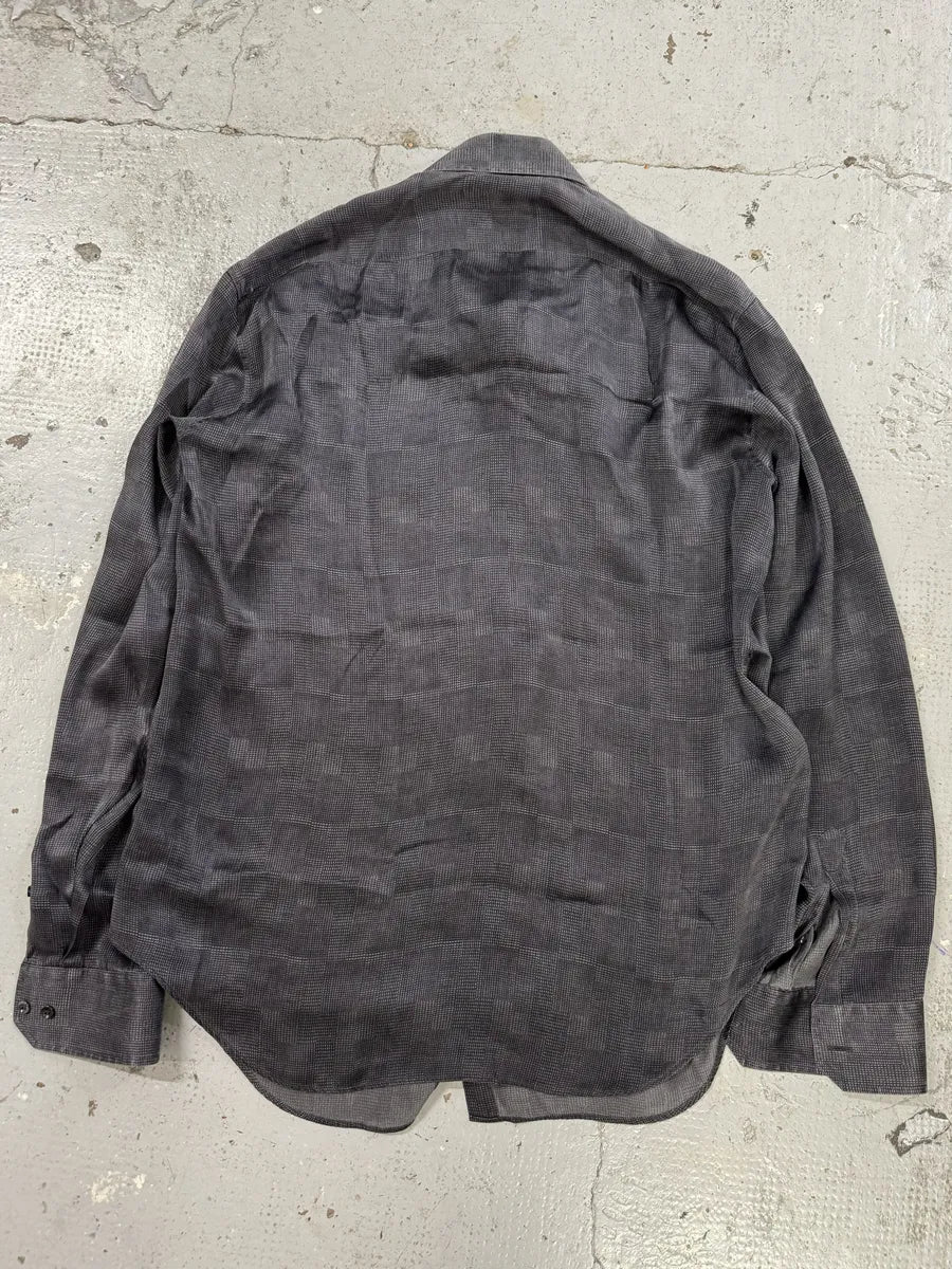 Giorgio Armani Obscure Silk Contemporary Shirt zoxbeHT 1