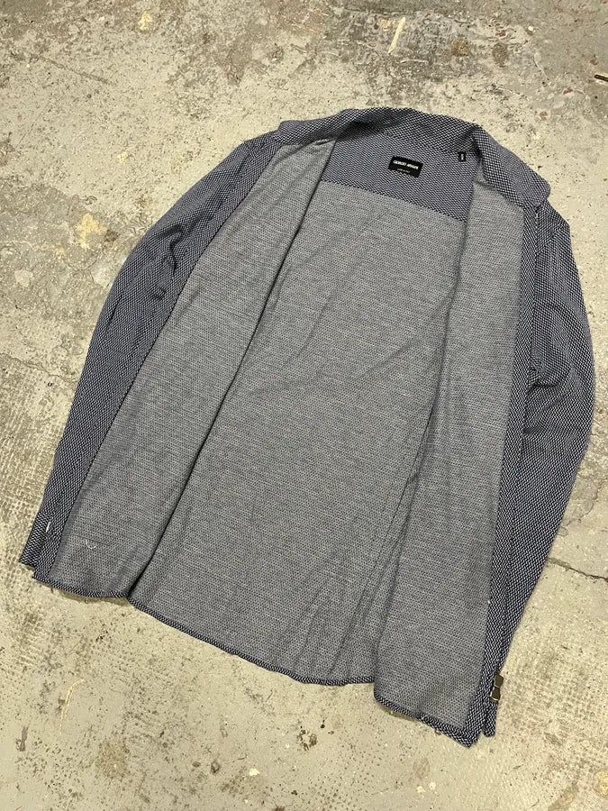 Giorgio Armani White Patern Zip Shirt YdHODLy 4