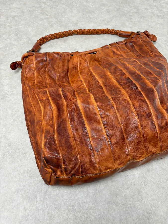 Giorgio Brato Brown Eroded Leather Bag YUNHsfB 3
