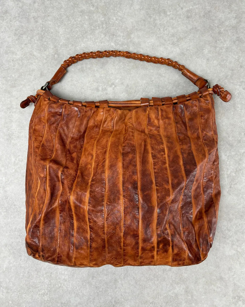 Giorgio Brato Brown Eroded Leather Bag YUNHsfB 2