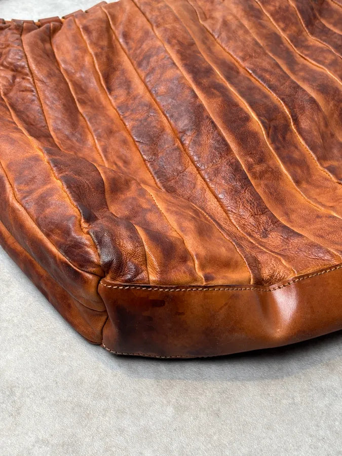 Giorgio Brato Brown Eroded Leather Bag ZiCFUZC 11