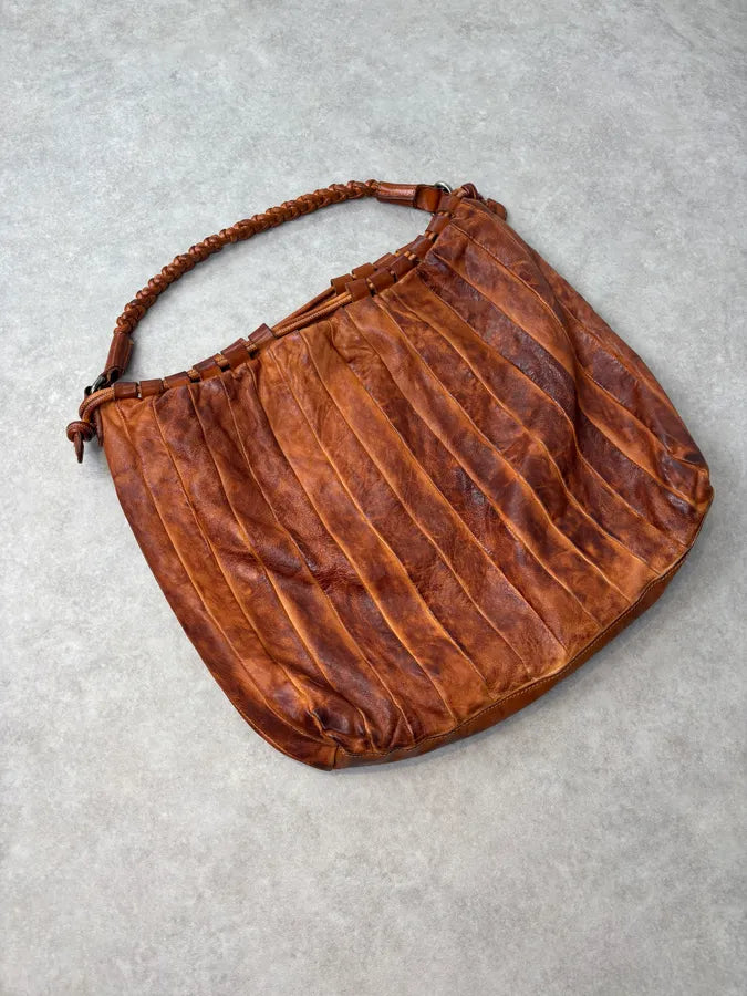 Giorgio Brato Brown Eroded Leather Bag ZiCFUZC 2