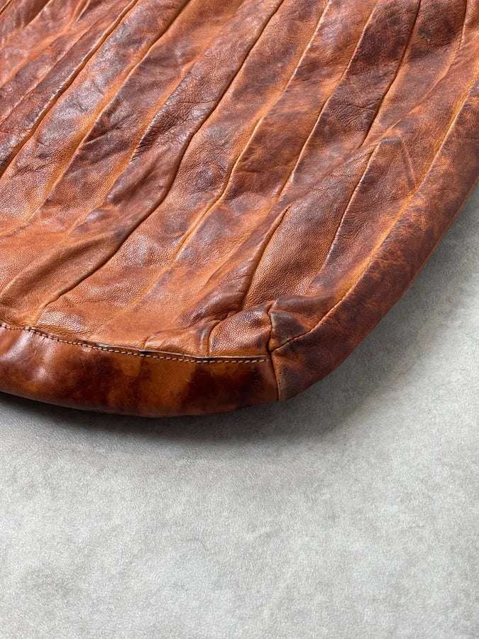 Giorgio Brato Brown Eroded Leather Bag ZiCFUZC 8