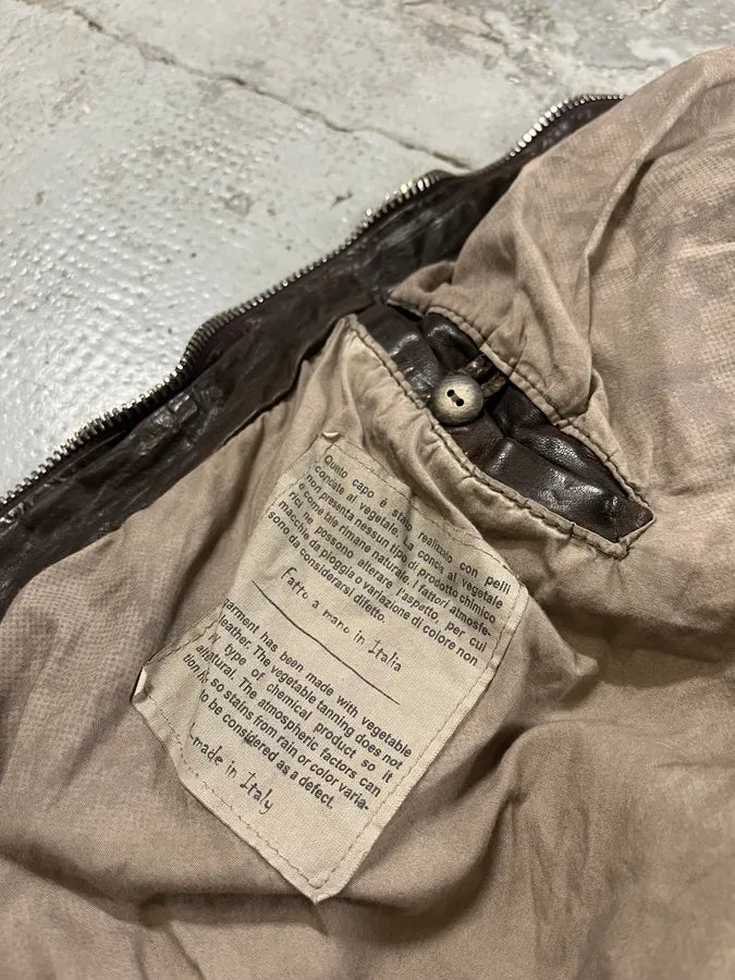 Giorgio Brato Brown Premium Leather Jacket GXivYEu 10