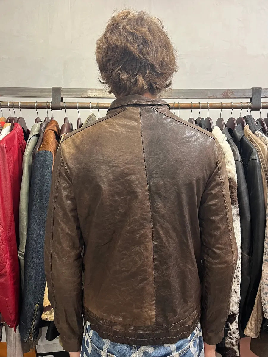 Giorgio Brato Brown Premium Leather Jacket GXivYEu 2