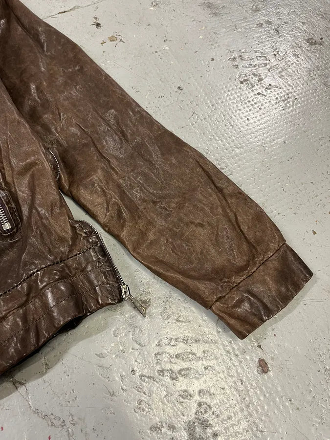 Giorgio Brato Brown Premium Leather Jacket GXivYEu 4